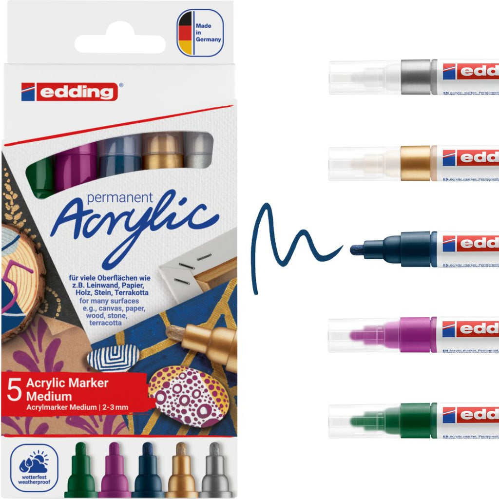 Marcador Acrylic punta 2-3 mm