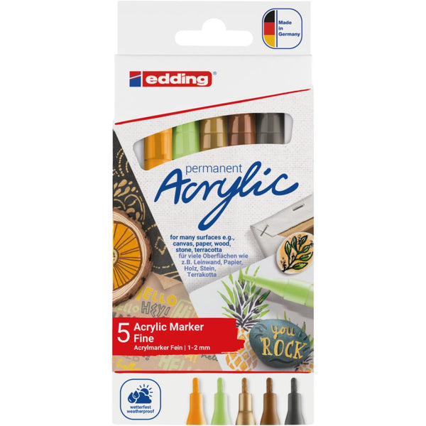 Marcador Acrylic punta 1-2 mm