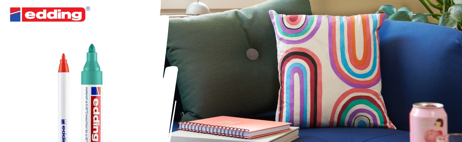 Línea Textil Edding 4500 & 4600